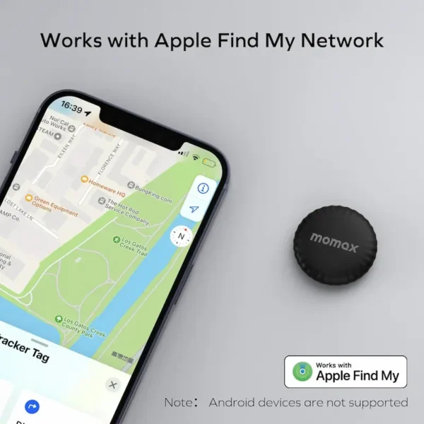 מאתר מפתחות עובד עם Apple Find My