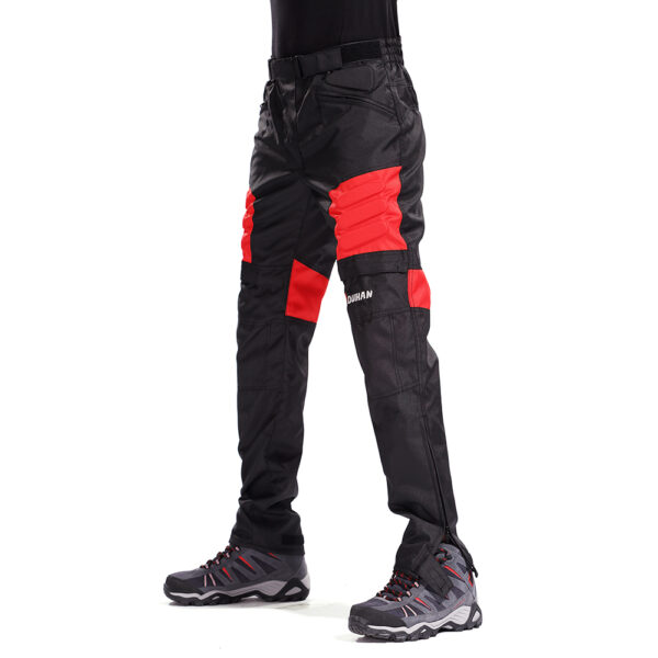 Windproof Motorcycle Pants with Protective Knee Pads - Image 6