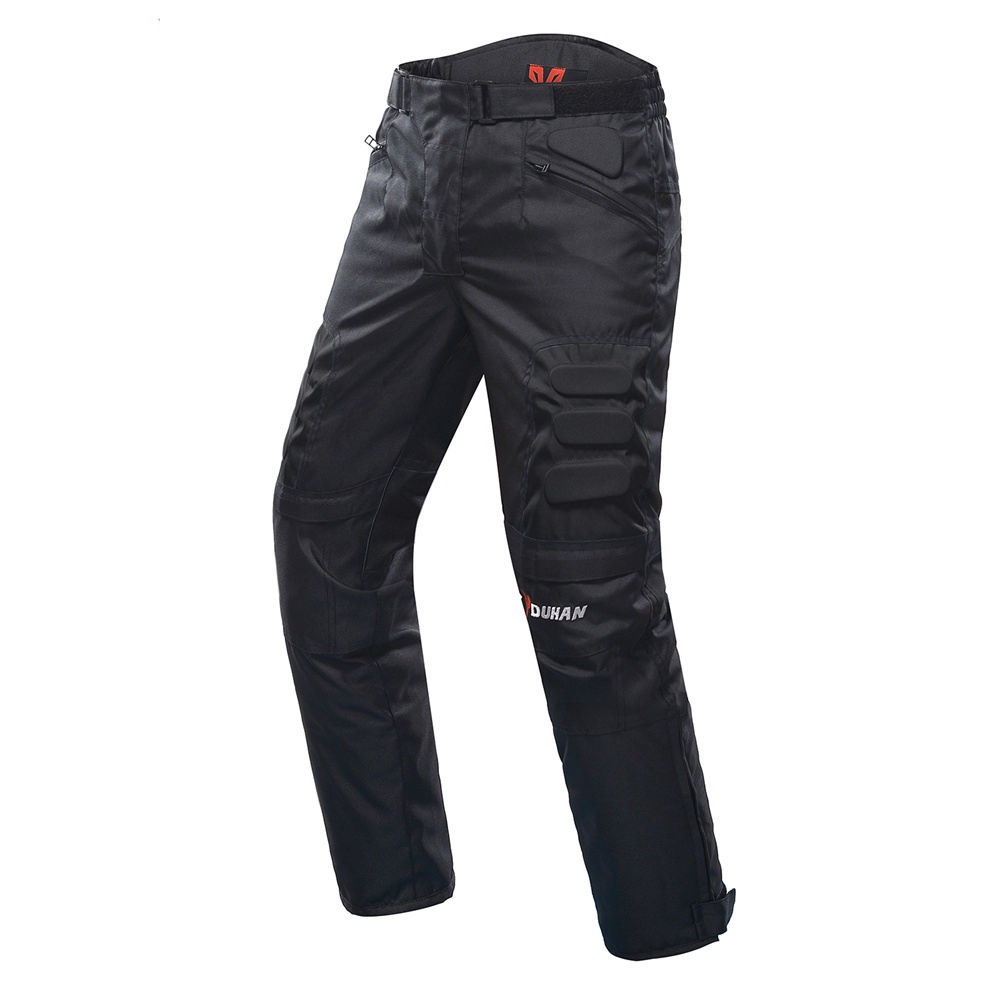 Windproof Motorcycle Pants with Protective Knee Pads