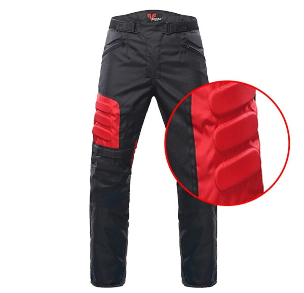 Windproof Motorcycle Pants with Protective Knee Pads - Image 9