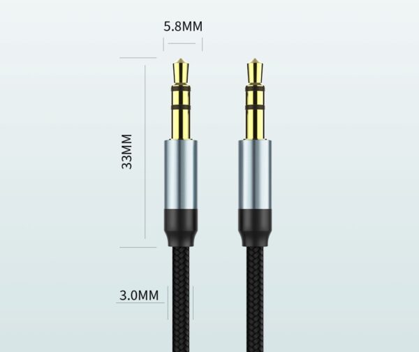 3.5 mm AUX Audio Cable - Image 5