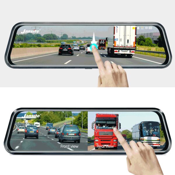 Mirror Design Front and Rear Dash Cameras Set - Image 6