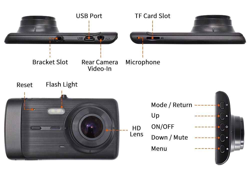 1080P Dash Camera for Cars