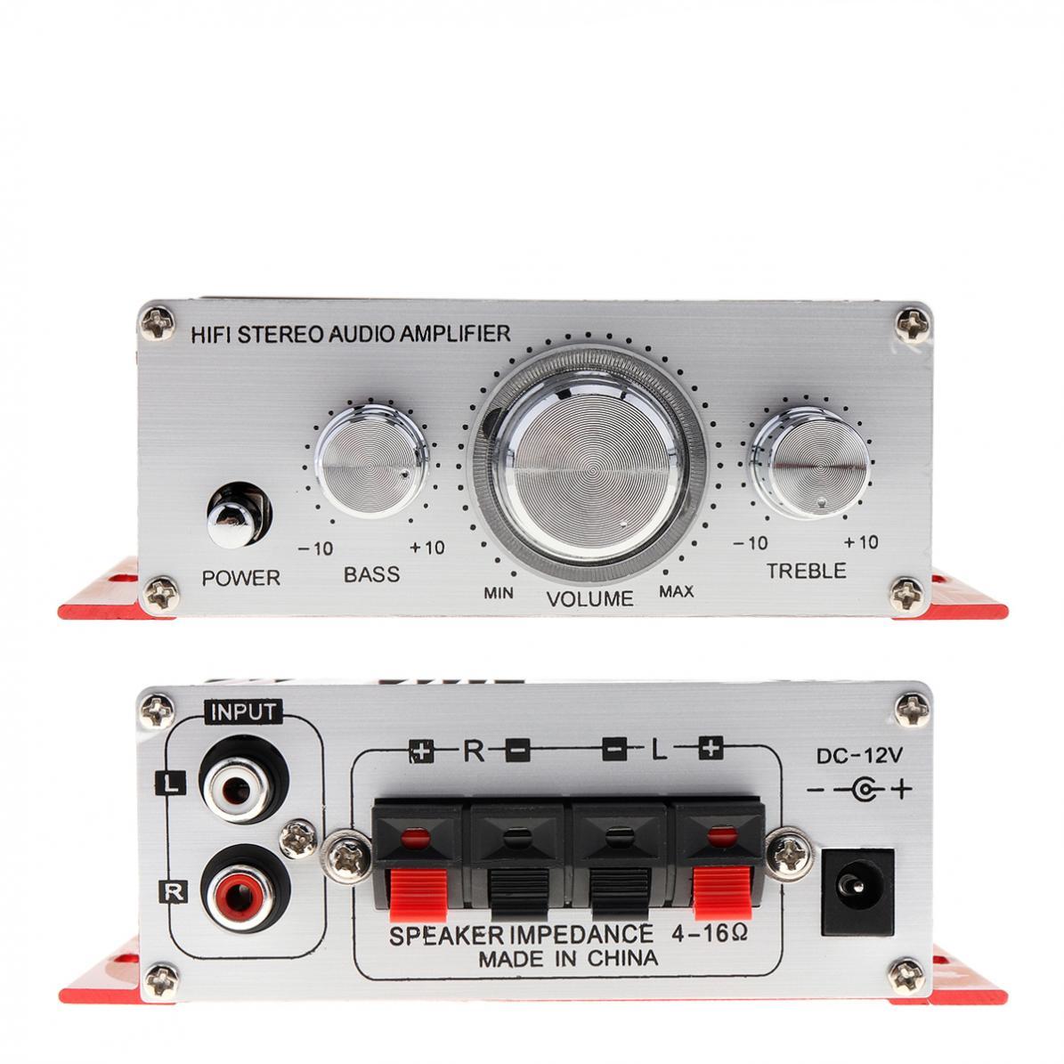 Mini Car 2-Channel Amplifier