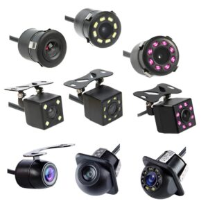 Car Rear View Camera 4 LED Night Vision Reversing Auto Parking Monitor CCD Waterproof 170 Degree HD Video
