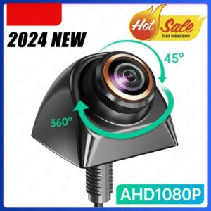 Car Rear View Camera AHD CVBS 1080P Full HD Reversing Image Camera 170° Wide Angle Night Vision Fisheye Len Car Reversing Camera