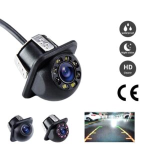 Reverse Camera Rearview Car Infrared Night Vision With or Without LED Mini Waterproof HD Auto Parking Assistance