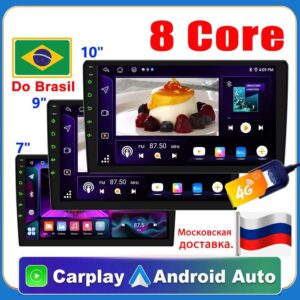 Car radio 7/9/10” 2 Din Android 13 auto Multimedia Video Universal Stereo Carplay 8581 For Volkswagen Nissan Hyundai Kia toyota