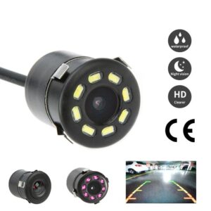 Reverse Camera Rearview Car  Infrared Night With & Without LED Vehicle Backup Wiring Waterproof HD  Camera Kit