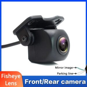 CCD Vehicle Rear View Camera Car Reverse Black Fisheye Lens Night Vision Waterproof Universal HD Parking Backup Camera