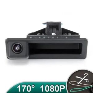 Vehicle HD AHD 1080P Fisheye Lens Car Reverse Backup Trunk Handle Camera For BMW 3 Series 5 Series X5 X6 E60 E70 E82 E90