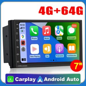 7″ Android 13 2 Din Car Radio Multimedia Video Player Universal Auto Carplay Stereo GPS For Volkswagen Nissan Hyundai Kia Toyota