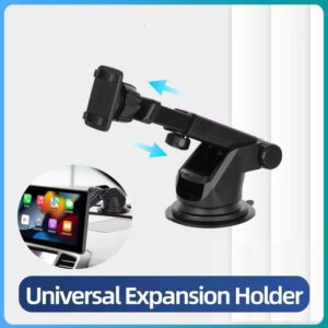 Expansion bracket holder Suction cup bracket for MP5 Car Radio Carplay Multimedia Video Player